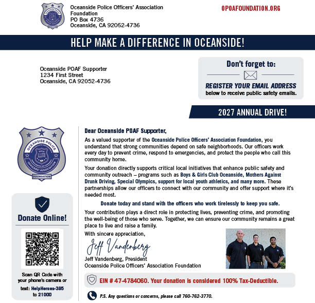 Donation Letter